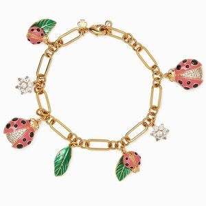 🐞 Kate Spade Ladybug Charm Bracelet 🐞